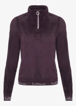 LeMieux Liberte Fleece - Fig -Equestrian Supply Store lemieux liberte fleece fig 2rdy
