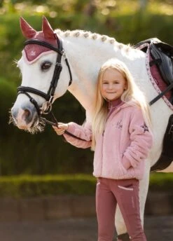 LeMieux Mini Teagan Fleece - Pink Quartz -Equestrian Supply Store lemieux mini teagan pink 3rdy