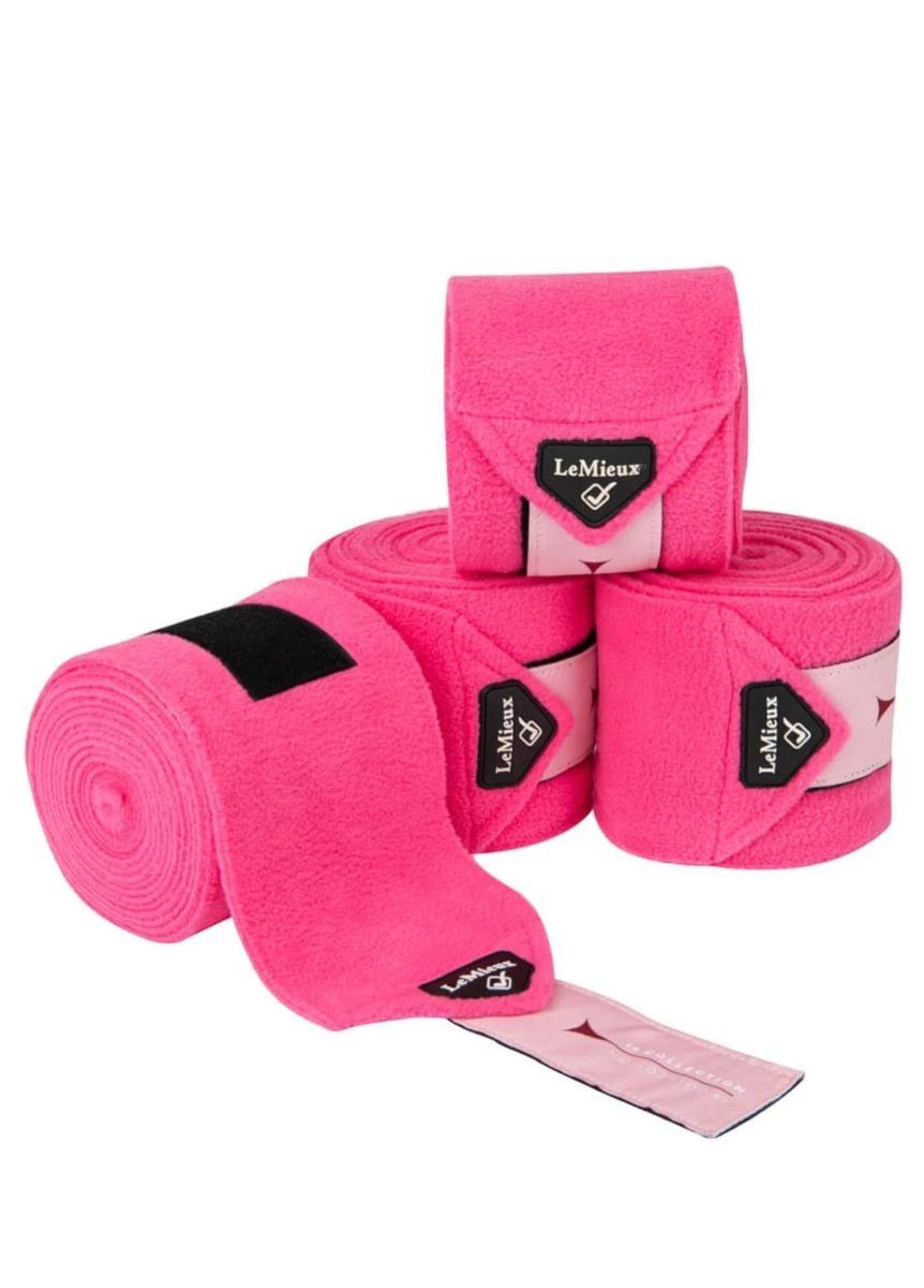 LeMieux Classic Polo Bandages - Watermelon 3 LeMieux Classic Polo Bandages - Watermelon
