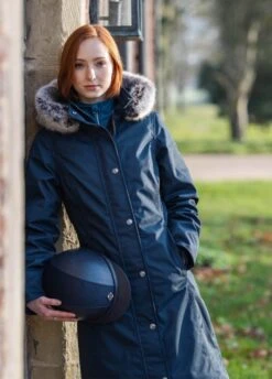 LeMieux Loire Waterproof Riding Coat - Navy 11 LeMieux Loire Waterproof Riding Coat - Navy -Equestrian Supply Store lemieux riding coat navy 5rdy