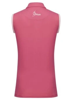 LeMieux Sleeveless Polo Shirt - Watermelon -Equestrian Supply Store lemieux sless polo watermelon 4rdy