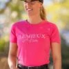 LeMieux Luxe T-Shirt - Watermelon 1 LeMieux Luxe T-Shirt - Watermelon -Equestrian Supply Store lemieux tshirt watermelon 1rdy
