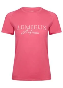 LeMieux Luxe T-Shirt - Watermelon -Equestrian Supply Store lemieux tshirt watermelon 2rdy