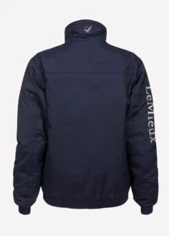 Team LeMieux Waterproof Crew Jacket - Navy -Equestrian Supply Store lemieux waterproof navy 3