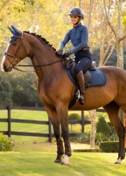 LeMieux Suede CC Square - Atlantic 5 LeMieux Suede CC Square - Atlantic -Equestrian Supply Store lm cc atlantic 2rdy