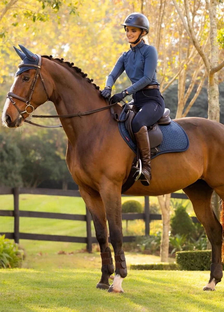 LeMieux Suede CC Square - Atlantic 4 LeMieux Suede CC Square - Atlantic - Image 2