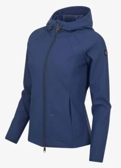 LeMieux Charlotte Soft Shell Jacket - Atlantic -Equestrian Supply Store lm charlotte jacket atlantic 2rdy