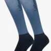 LeMieux Competition Socks - Atlantic -Equestrian Supply Store lm comp socks atlantic 1rdy