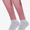 LeMieux Competition Socks - Orchid 2 LeMieux Competition Socks - Orchid -Equestrian Supply Store lm comp socks orchid 1rdy