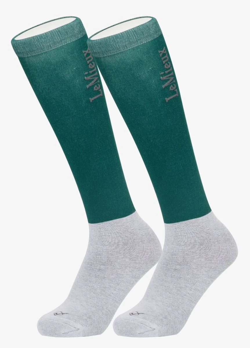LeMieux Competition Socks - Spruce 3 LeMieux Competition Socks - Spruce
