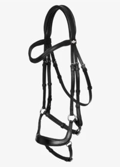 LeMieux Arika Drop Bridle - Black/Silver 5 LeMieux Arika Drop Bridle - Black/Silver -Equestrian Supply Store lm drop bridle black 2rdy