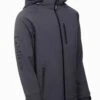 LeMieux Mens Elite SoftShell Jacket - Anthracite -Equestrian Supply Store lm elite softshell anthracite 1rdy