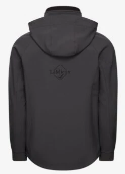LeMieux Mens Elite SoftShell Jacket - Anthracite -Equestrian Supply Store lm elite softshell anthracite 3rdy
