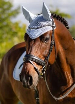 LeMieux Classic Fly Hood - Mist 5 LeMieux Classic Fly Hood - Mist -Equestrian Supply Store lm fly hood mist 2rdy 1