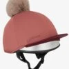 LeMieux Hat Silk - Orchid 1 LeMieux Hat Silk - Orchid -Equestrian Supply Store lm hat silk orchid 1rdy