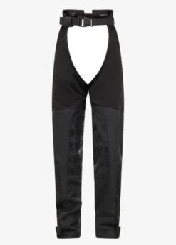 LeMieux Junior Drytex Stormwear Waterproof Chaps - Black -Equestrian Supply Store lm junior chaps black 2rdy