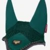 LeMieux Loire Fly Hood - Spruce 2 LeMieux Loire Fly Hood - Spruce -Equestrian Supply Store lm loire fly spruce 1rdy