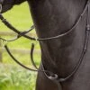 LeMieux Arika Running Martingale - Black/Silver 2 LeMieux Arika Running Martingale - Black/Silver -Equestrian Supply Store lm running martingale black 1rdy