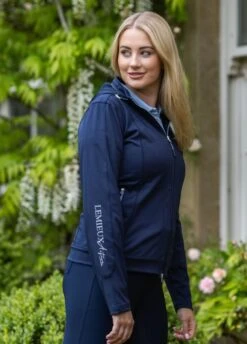 LeMieux Skyla Jacket - Navy 7 LeMieux Skyla Jacket - Navy -Equestrian Supply Store lm skyla navy 3rdy