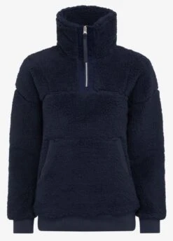LeMieux Tara Teddy Fleece - Navy -Equestrian Supply Store lm tara teddy navy 2rdy