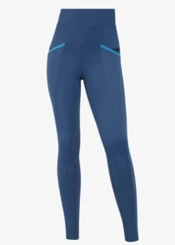 LeMieux Young Rider Pull On Breech - Atlantic -Equestrian Supply Store lm yr breech atlantic 4rdy