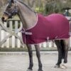 LeMieux Arika Jersey-Tek Fleece Rug - Burgundy -Equestrian Supply Store lmarikajerseyburgundy1rdy