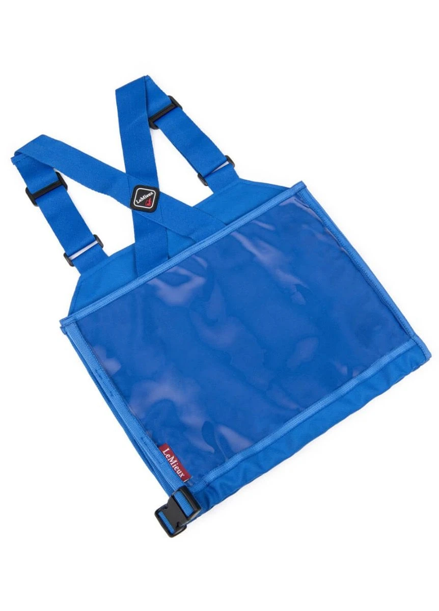LeMieux Eventing Bib - Benetton Blue 4 LeMieux Eventing Bib - Benetton Blue - Image 2