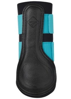 LeMieux Grafter Brushing Boots - Azure -Equestrian Supply Store lmbootazure4rdy