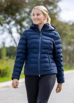 LeMieux Elize Waterproof Puffer - Navy 12 LeMieux Elize Waterproof Puffer - Navy -Equestrian Supply Store lmelizepuffernavy5rdy