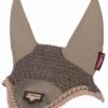 LeMieux Loire Fly Hood - Truffle -Equestrian Supply Store lmflyhoodtruffle1rdy