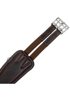 LeMieux Gel-Tek Anatomic Curve Jumping Girth - Brown -Equestrian Supply Store lmjumpgirthbrown6rdy