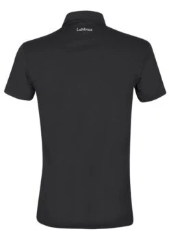 LeMieux Monsieur Mens Polo Shirt - Black -Equestrian Supply Store lmpoloblack4rdy