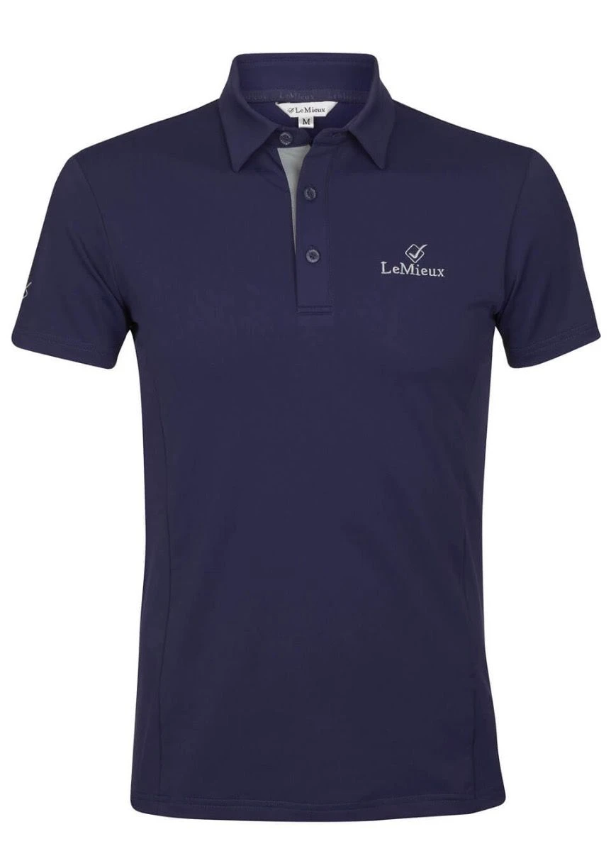 LeMieux Monsieur Mens Polo Shirt - Navy 3 LeMieux Monsieur Mens Polo Shirt - Navy