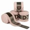 LeMieux Loire Polo Bandages - Rosé -Equestrian Supply Store lmpolosrose1rdy