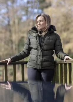 LeMieux Loire Short Coat - Oak -Equestrian Supply Store lmshortcoatoak6rdy