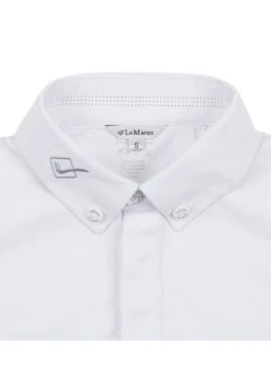 LeMieux Monsieur Mens Competition Shirt - White -Equestrian Supply Store lmshowshirtwhite6rdy