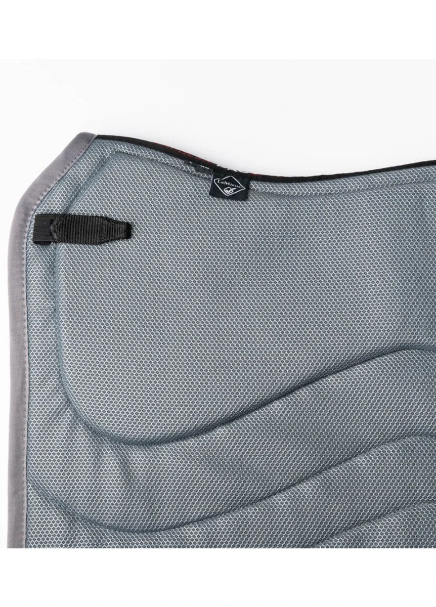 LeMieux Ultra Mesh Dressage Square - Grey 4 LeMieux Ultra Mesh Dressage Square - Grey - Image 2