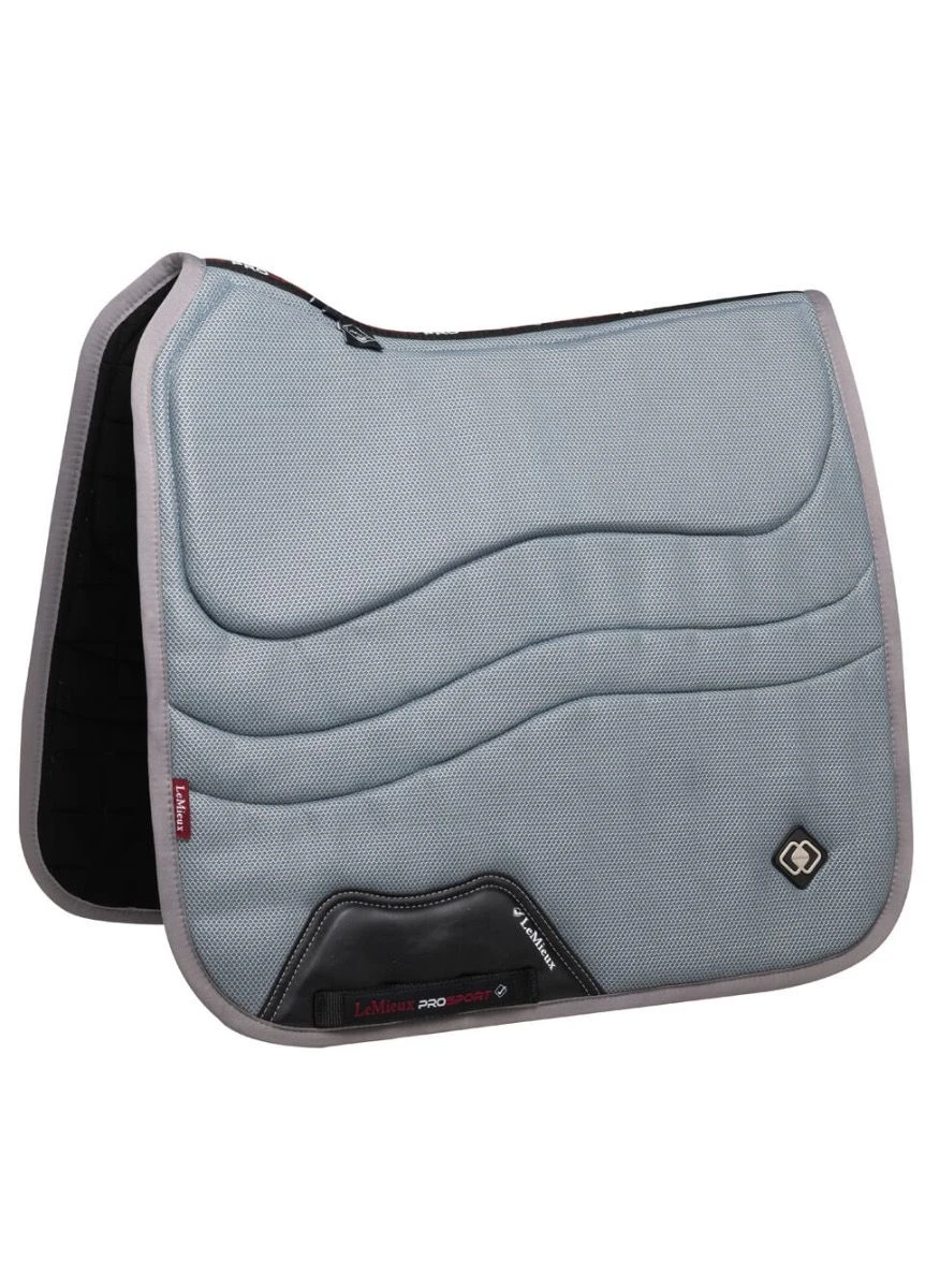 LeMieux Ultra Mesh Dressage Square - Grey 3 LeMieux Ultra Mesh Dressage Square - Grey