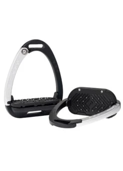 LeMieux Vector Balance Stirrups - Black/Aluminium -Equestrian Supply Store lmvectorblkalum5rdy
