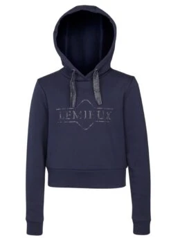 LeMieux Young Rider Cropped Hoodie - Navy
