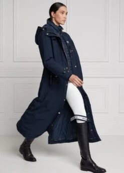 Holland Cooper Longline Training Coat - Ink Navy -Equestrian Supply Store longlinenvy11rdy