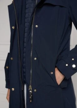 Holland Cooper Longline Training Coat - Ink Navy -Equestrian Supply Store longlinenvy2rdy