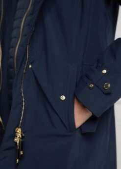 Holland Cooper Longline Training Coat - Ink Navy -Equestrian Supply Store longlinenvy3rdy