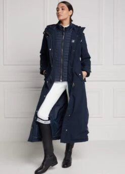 Holland Cooper Longline Training Coat - Ink Navy -Equestrian Supply Store longlinenvy9rdy