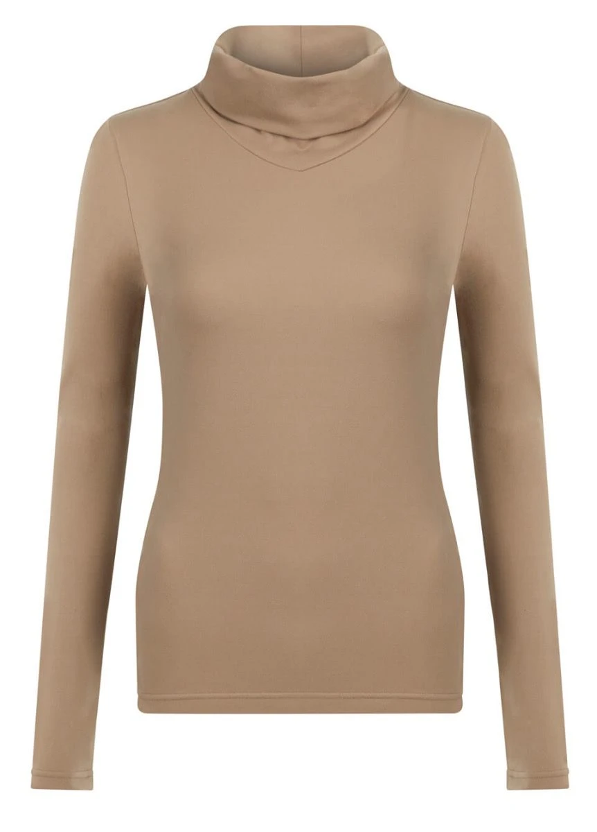 LeMieux Liberte Roll Neck - Mink 4 LeMieux Liberte Roll Neck - Mink - Image 2