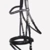 Schockemohle Berlin Neoline Bridle - Black 1 Schockemohle Berlin Neoline Bridle - Black -Equestrian Supply Store neolineberlinblksilver
