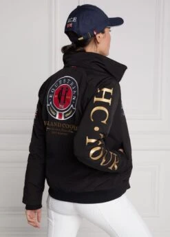 Holland Cooper Equestrian Team HC Jacket - Black -Equestrian Supply Store newteamjcktblk5rdy