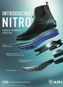 Ariat Ladies Devon Nitro Paddock Boots - Black 13 Ariat Ladies Devon Nitro Paddock Boots - Black -Equestrian Supply Store nitro 1 1