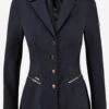 Pikeur Ladies Paulin Competition Jacket - Navy/Rose Gold -Equestrian Supply Store paulin