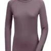 Pikeur Abby Roll Neck - Purple Grey 2 Pikeur Abby Roll Neck - Purple Grey -Equestrian Supply Store pikeur abby pink 1rdy